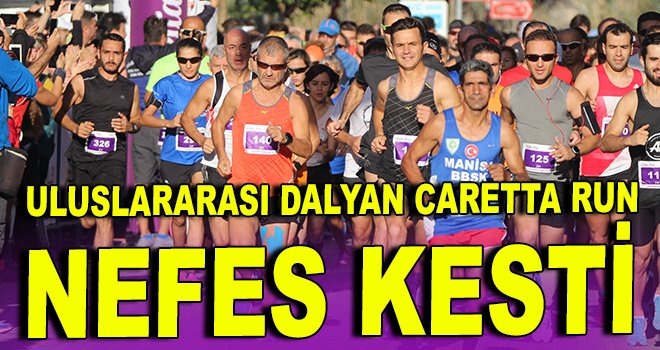  Uluslararası Dalyan Caretta Run nefes kesti 