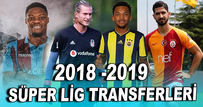 2018 -2019 Süper Lig Transferleri