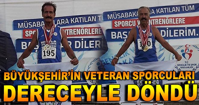 Büyükşehir’in Veteran Sporcuları Şampiyonadan Dereceyle Döndü