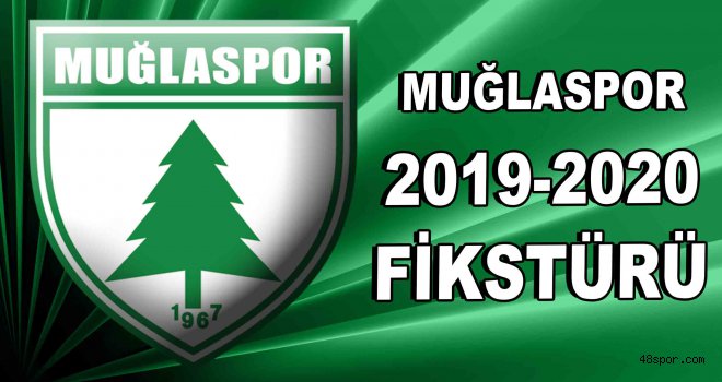 Muğlaspor'un 2019-2020 sezonu ilk yarı fikstürü