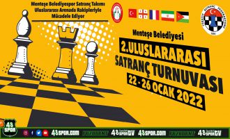 Menteşe 2. Uluslararası Satranç Turnuvası başlıyor