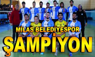 Milas Belediyespor ''Şampiyon''