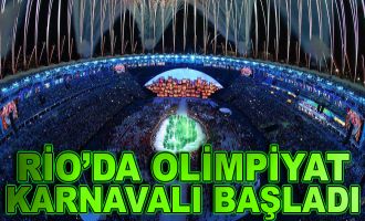 Rio'da Olimpiyat Karnavalı Başladı!