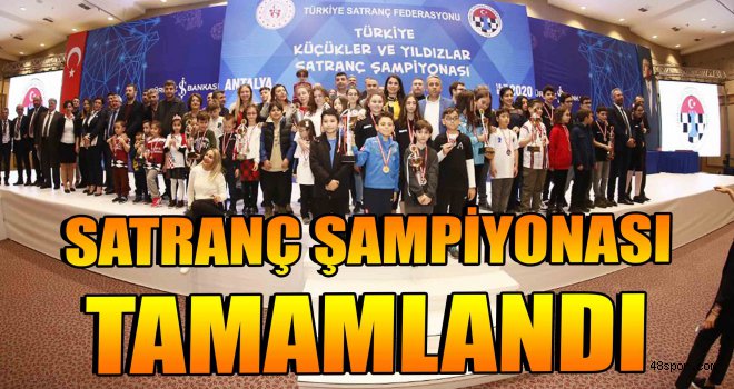 Türkiye Satranç Şampiyonası tamamlandı