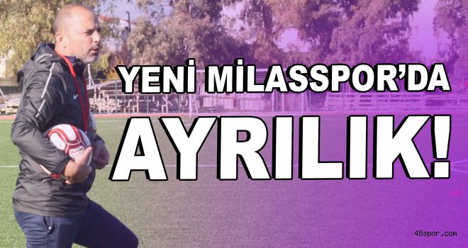 Yeni Milasspor teknik direktörü Mehmet Kabak istifa etti